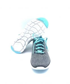 'Skechers' Women's Flex Appeal 4.0 - Black / Light Blue