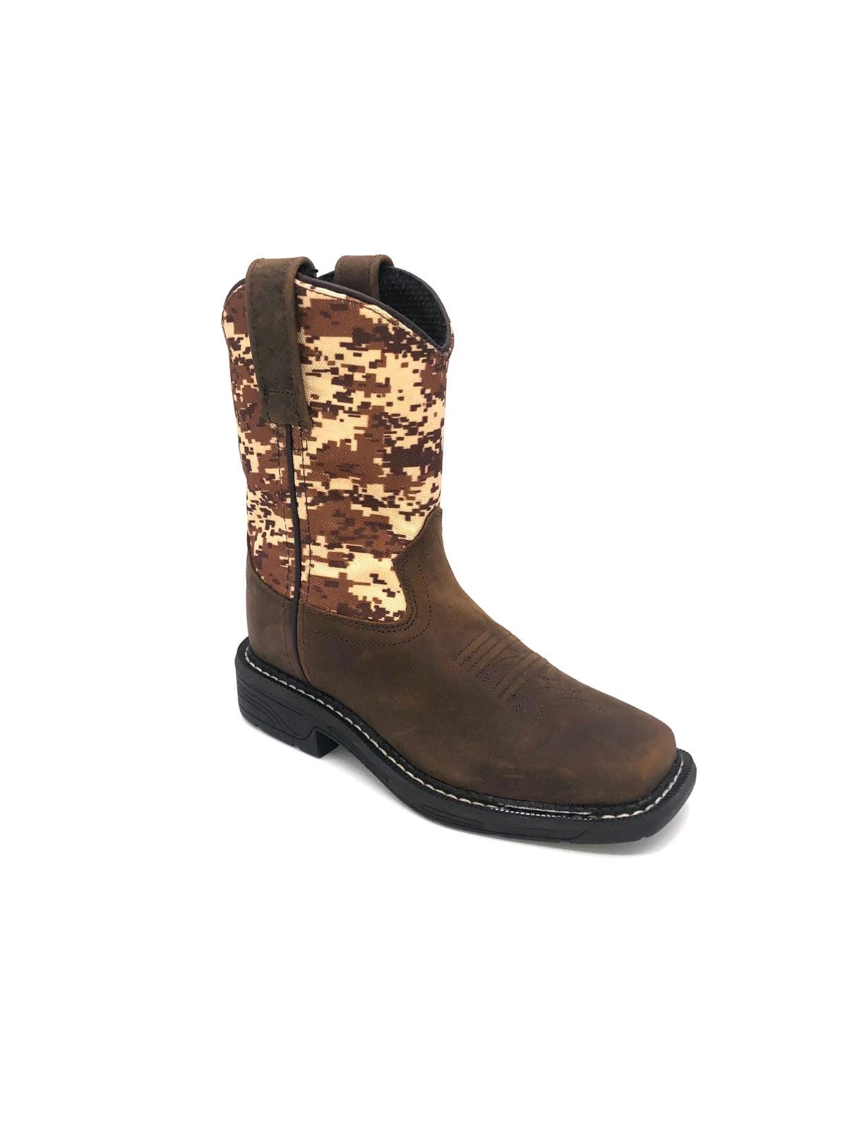 'Old West' Youth Western Square Toe - Digital Camo Kids 3 'Old West' Youth Western Square Toe - Digital Camo Kids