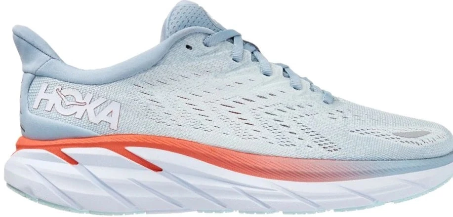 'Hoka' Women's Clifton 8 - Blue Fog / Plein Air 4 'Hoka' Women's Clifton 8 - Blue Fog / Plein Air