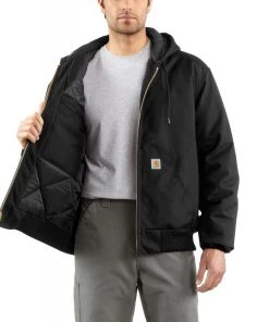 'Carhartt' Men's Extremes® Arctic Active Quilt Lined Jacket - Black 8 'Carhartt' Men's Extremes® Arctic Active Quilt Lined Jacket - Black