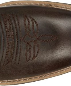 'Justin Brands' Women's 12" Jaycie Western Square Toe - Brown