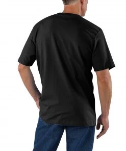 'Carhartt' Men's Workwear Heavyweight Pocket T-Shirt - Black