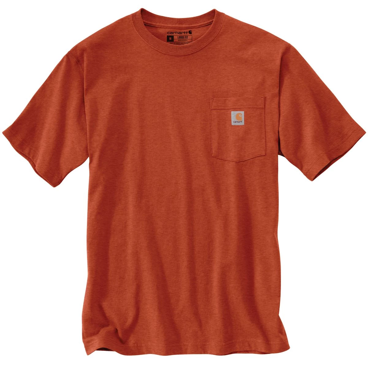 'Carhartt' Men's Workwear Pocket T-Shirt - Ginger Heather 3 'Carhartt' Men's Workwear Pocket T-Shirt - Ginger Heather