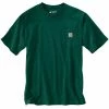 'Carhartt' Men's Workwear Pocket T-Shirt - North Woods Heather