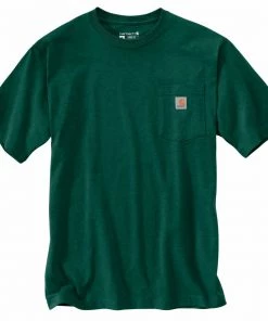 'Carhartt' Men's Workwear Pocket T-Shirt - North Woods Heather