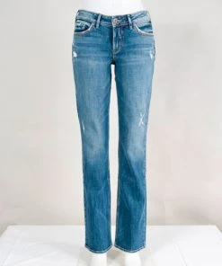 SILVER JEANS CO 'Silver Jeans' Women's Suki Mid Rise Slim Bootcut - Medium Indigo