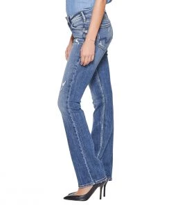 SILVER JEANS CO 'Silver Jeans' Women's Suki Mid Rise Slim Bootcut - Medium Indigo