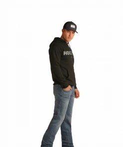 Panhandle Slim 'Hooey' Men's Revolver Slim Fit Straight Bootcut - Medium Vintage Wash 11 Panhandle Slim 'Hooey' Men's Revolver Slim Fit Straight Bootcut - Medium Vintage Wash