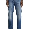 SILVER JEANS CO 'Silver Jeans' Men's Craig Bootcut - Medium Dark Indigo 2 SILVER JEANS CO 'Silver Jeans' Men's Craig Bootcut - Medium Dark Indigo
