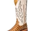 Anderson Bean 'Macie Bean' Women's Slick Rikki Western Square Toe - Tan / Bone