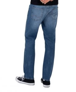 SILVER JEANS CO 'Silver' Men's Athletic Fit Tapered Leg - Medium Wash Indigo