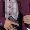'Cinch' Women's Concealed Carry Bonded Jacket - Purple 1 'Cinch' Women's Concealed Carry Bonded Jacket - Purple