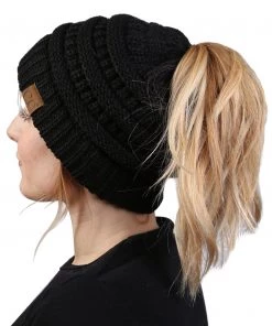 Cheveux Corp 'C.C®' Beanietail - Black