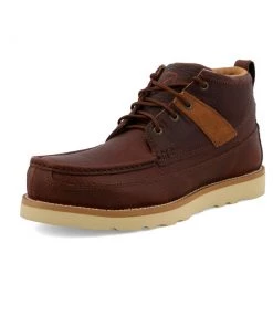 Twisted X Boots 'Twisted X' Men's 4" Wedge Sole EH Alloy Toe - Cinnamon