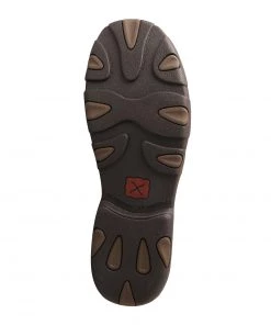 Twisted X Boots 'Twisted X' Men's Driving Moc Slip On - Oiled Saddle / Brown