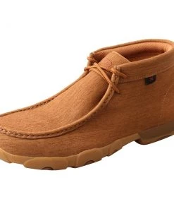 Twisted X Boots 'Twisted X' Men's Chukka Driving Moc EH Steel Toe - Clay