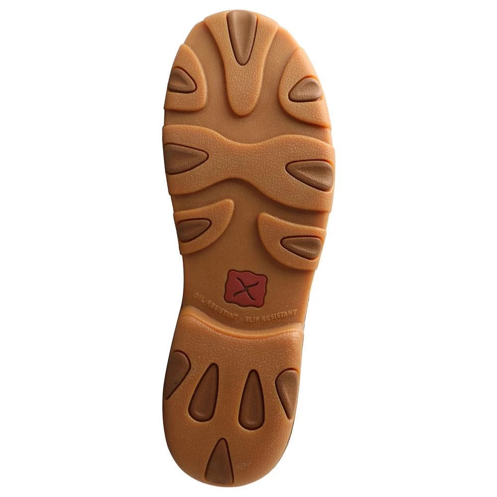 Twisted X Boots 'Twisted X' Men's Chukka Driving Moc EH Steel Toe - Clay 8 Twisted X Boots 'Twisted X' Men's Chukka Driving Moc EH Steel Toe - Clay