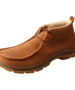 Twisted X Boots 'Twisted X' Men's Chukka Oblique Toe - Oiled Saddle