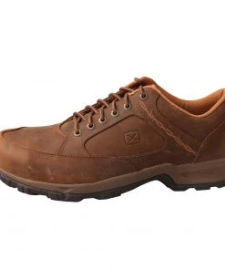 Twisted X Boots 'Twisted X' Men's Oxford Steel Toe - Distressed Saddle