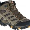 'Merrell' Men's Moab 2 Mid Ventilator - Grey / Tan 2 'Merrell' Men's Moab 2 Mid Ventilator - Grey / Tan