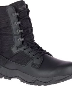 'Merrell' Unisex 8" MQC Patrol WP Soft Toe - Black (Wide) Men