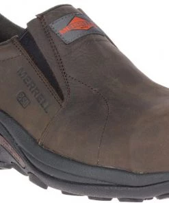 'Merrell' Men's Jungle Moc Leather ESD Comp Toe - Espresso