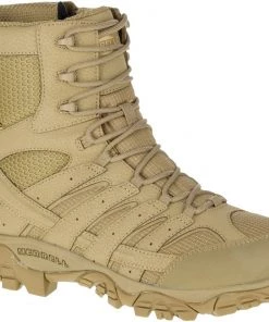 Men 'Merrell' Unisex 8" Moab 2 Tactical WP Soft Toe - Coyote