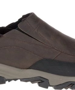 Shoes 'Merrell' Men's Coldpack Ice+ Moc WP - Brown / Black (Wide) 14 Shoes 'Merrell' Men's Coldpack Ice+ Moc WP - Brown / Black (Wide)