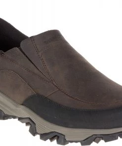 'Merrell' Men's Coldpack Ice+ Moc WP - Brown / Black
