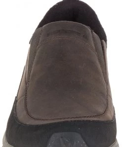 Shoes 'Merrell' Men's Coldpack Ice+ Moc WP - Brown / Black (Wide) 11 Shoes 'Merrell' Men's Coldpack Ice+ Moc WP - Brown / Black (Wide)