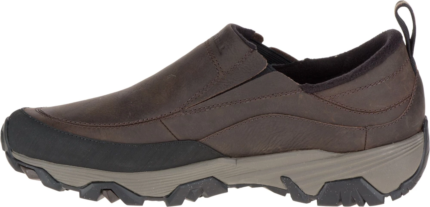 Shoes 'Merrell' Men's Coldpack Ice+ Moc WP - Brown / Black (Wide) 9 Shoes 'Merrell' Men's Coldpack Ice+ Moc WP - Brown / Black (Wide)