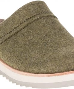 'Merrell' Women's Juno Wool Clog - Olive