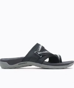 'Merrell' Women's Terran 3 Cush Post Sandal - Black