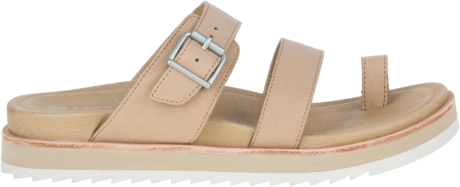 'Merrell' Women's Juno Buckle Slide - Camel 8 'Merrell' Women's Juno Buckle Slide - Camel