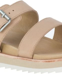 'Merrell' Women's Juno Buckle Slide - Camel