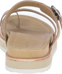 'Merrell' Women's Juno Buckle Slide - Camel 14 'Merrell' Women's Juno Buckle Slide - Camel