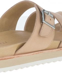 'Merrell' Women's Juno Buckle Slide - Camel 17 'Merrell' Women's Juno Buckle Slide - Camel