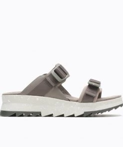 'Merrell' Women's Alpine Cush Slide Sandal - Brindle