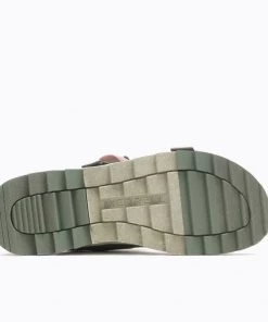 'Merrell' Women's Alpine Cush Slide Sandal - Lichen