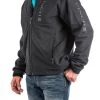 'Cinch' Men's Bonded Jacket - Black