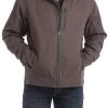'Cinch' Men's Concealed Carry Canvas Twill Jacket - Stone