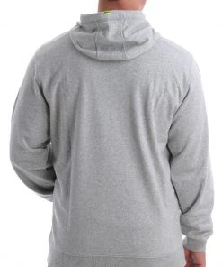 'Cinch' Men's CINCH Applique Hoodie - Heather Grey