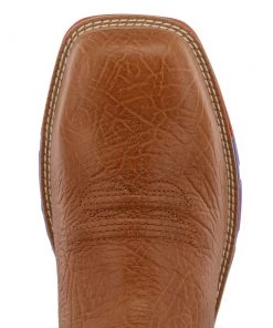 Twisted X Boots 'Twisted X' Men's 12" Western EH Alloy Toe - Tan / Orange