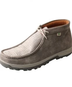 Twisted X Boots 'Twisted X' Men's Cellstretch Chukka Driving Moc - Grey