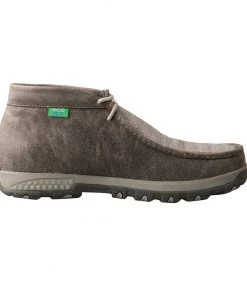 Twisted X Boots 'Twisted X' Men's Cellstretch Chukka Driving Moc - Grey
