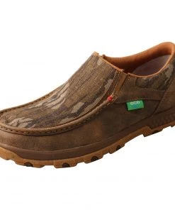 Twisted X Boots 'Twisted X' Men's Cellstretch Slip On Driving Moc - Camo / Bomber
