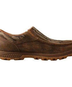 Twisted X Boots 'Twisted X' Men's Cellstretch Slip On Driving Moc - Camo / Bomber