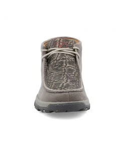 Twisted X Boots 'Twisted X' Men's Chukka Driving Moc - Grey / Grey Elephant