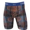 'Cinch' Men's 9" High Voltage Boxer Brief - Multi