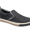 'Nautilus' Women's Westside ESD Steel Toe Slip On - Black / Grey